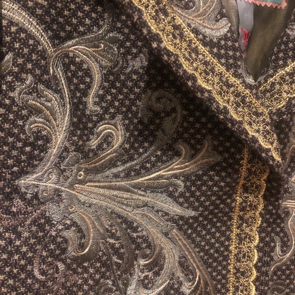 Johnny Was ‘Biya’ Heavily Embroidered Winter Coat NW - Picture 3 of 15